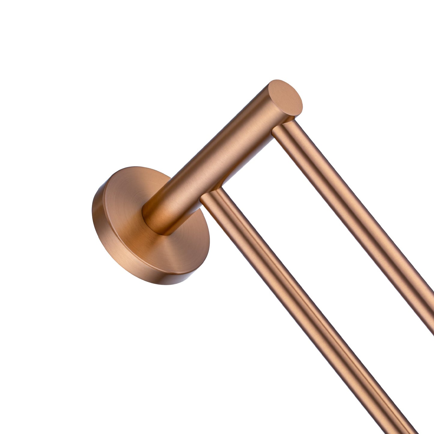 BUCP6602.TR PIN Brushed Copper Double Towel Rail 790mm