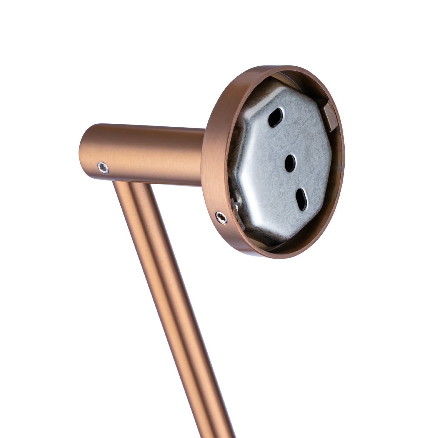 BUCP6601.TR LUCID PIN Brushed Copper Single Towel Rail 800mm long