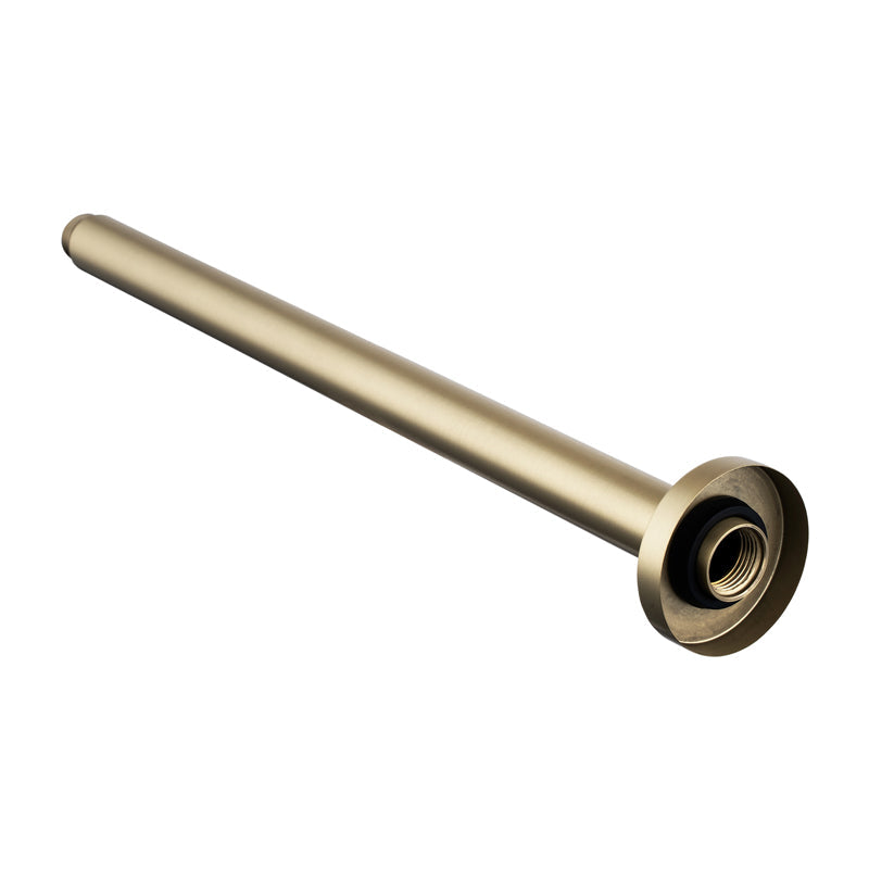 LBG0120.SA Light Brushed Gold Ceiling Shower Arm 400mm Long