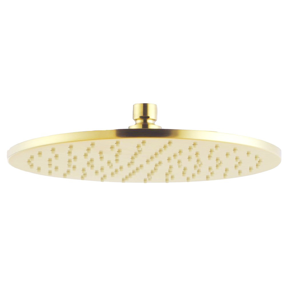 LBG0010.SH Light Brushed Gold Round Shower Head 250mm / 10"