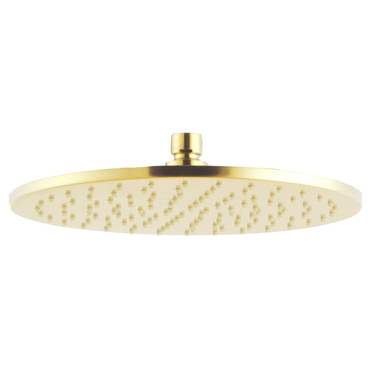 LBG0010.SH Light Brushed Gold Round Shower Head 250mm / 10"