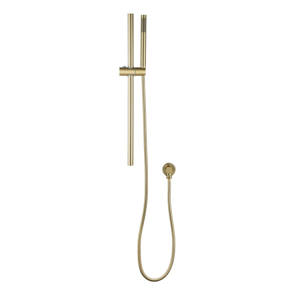 LBG2147-1.SH Light Brushed Gold Round (handheld shower) Shower Rail column
