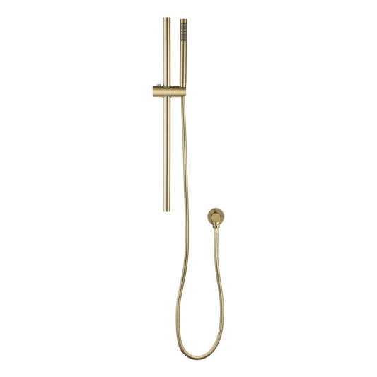 LBG2147-1.SH Light Brushed Gold Round (handheld shower) Shower Rail column