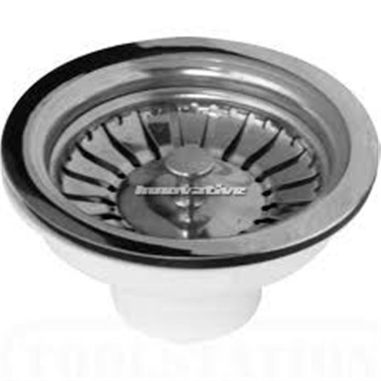 FN108P Chrome Chrome Round Corner Kitchen Sink