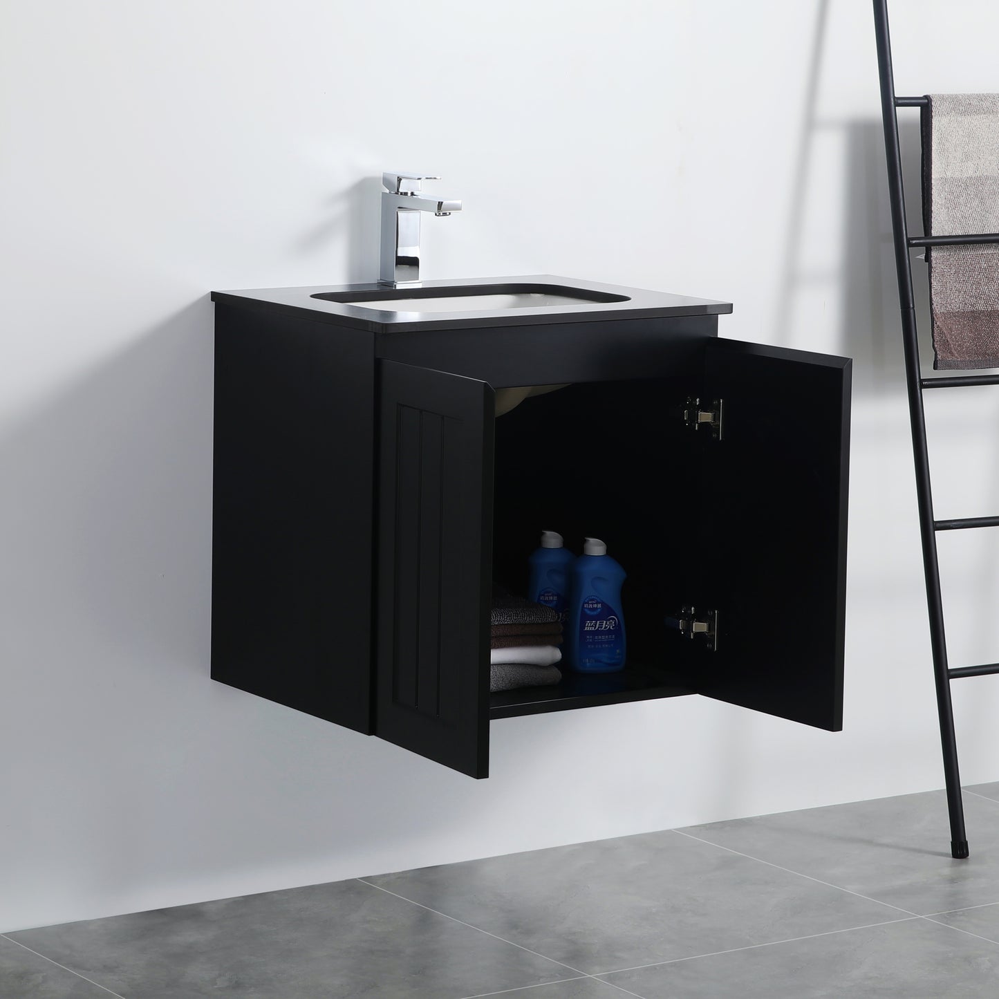 AC64W-MW Acacia Matte White Wall Mounted Cabinet