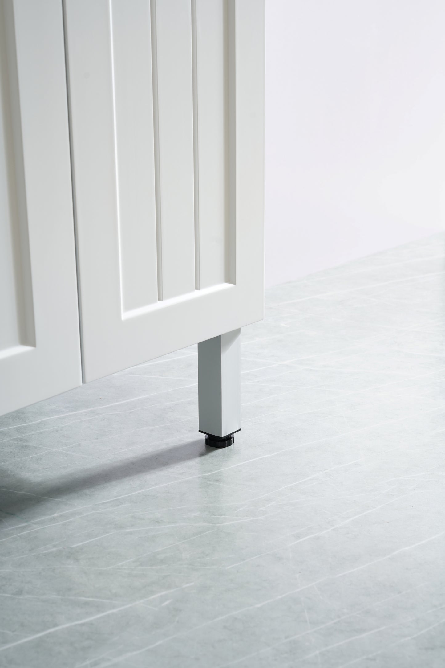 AC94LL-MW Acacia Matte White Rectangular Free Standing Vanity