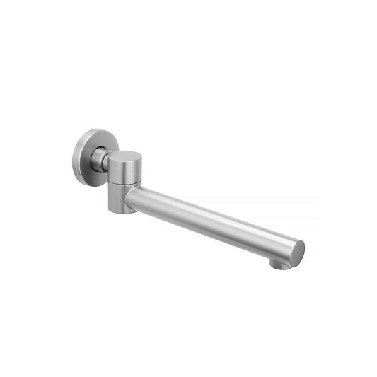BU0004.BS Brushed Nickel Round Wall Mounted Spout