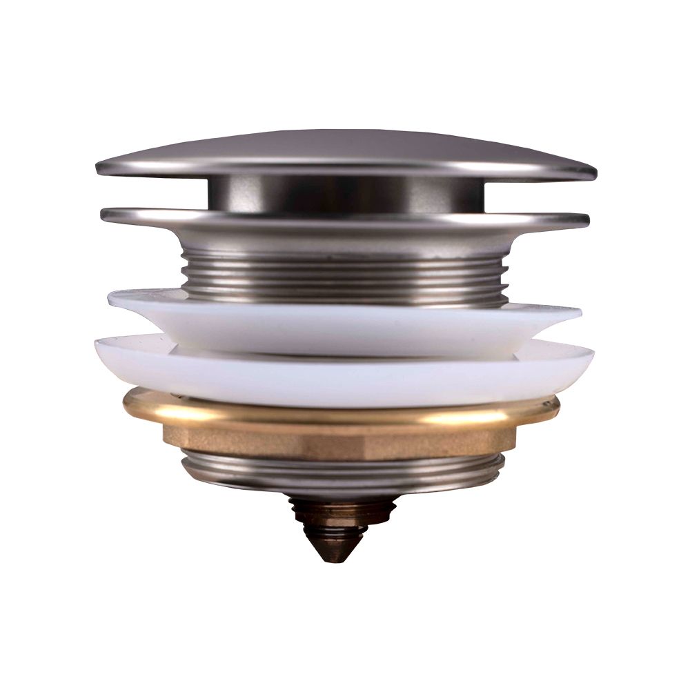 BU002.TWN Brushed Nickel Pop Up Waste