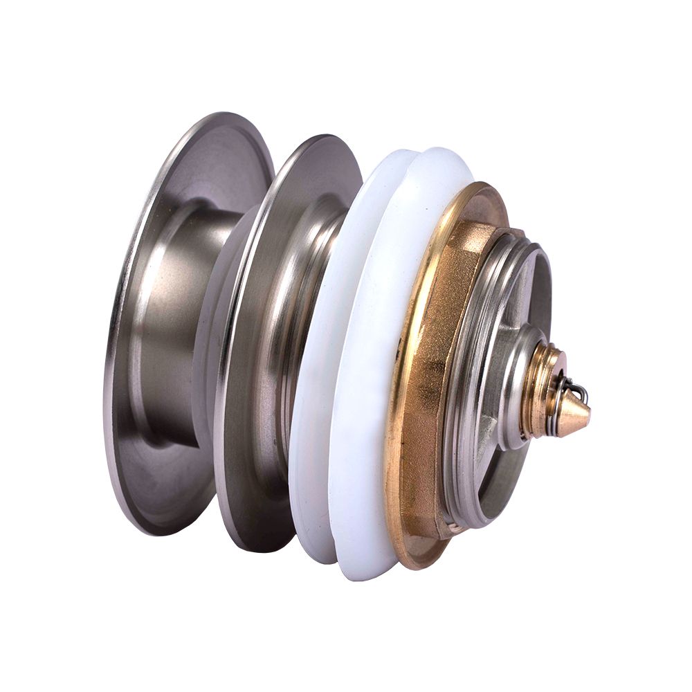 BU002.TWN Brushed Nickel Pop Up Waste