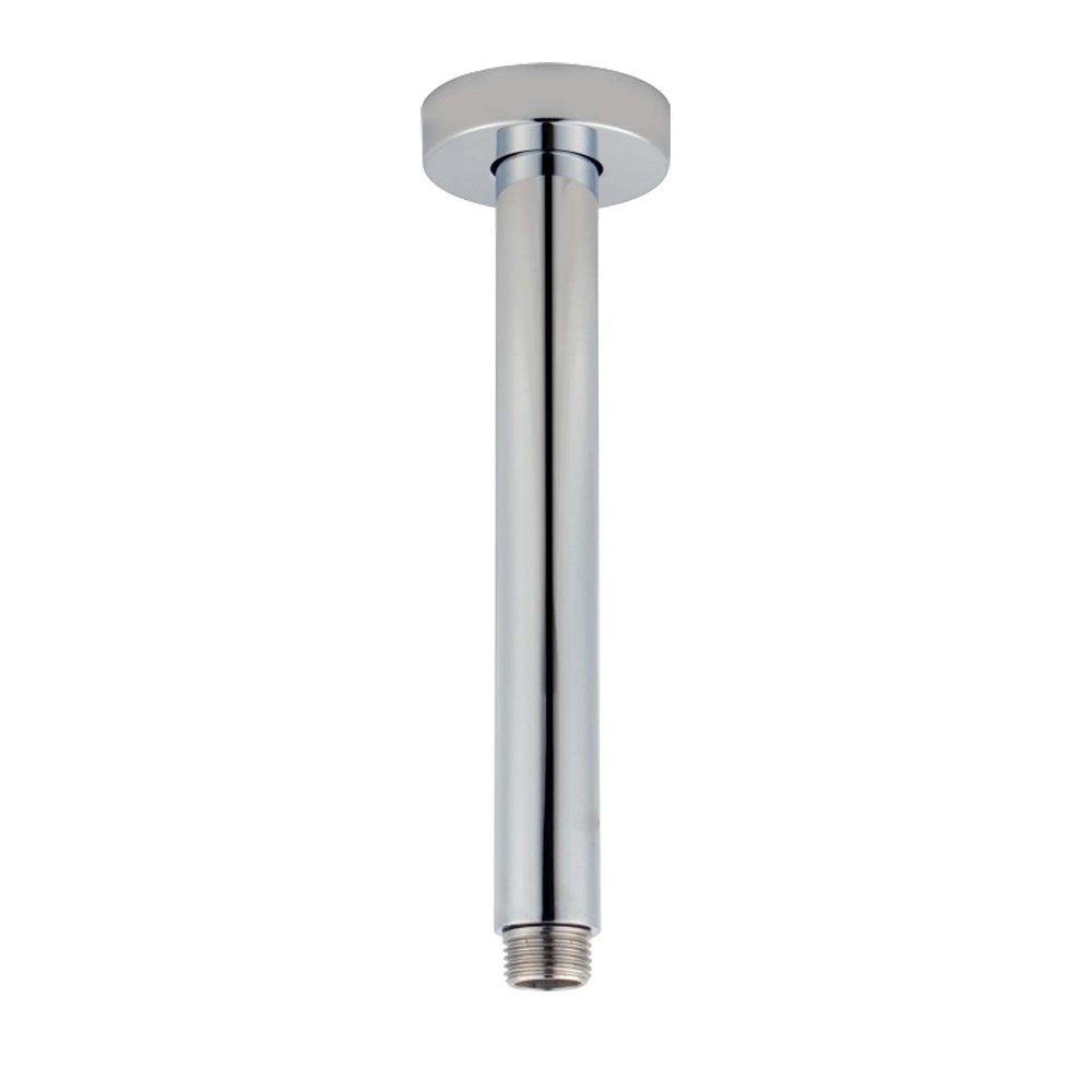 BU0105.SA Brushed Nickel Round Ceiling Mount Shower Arm