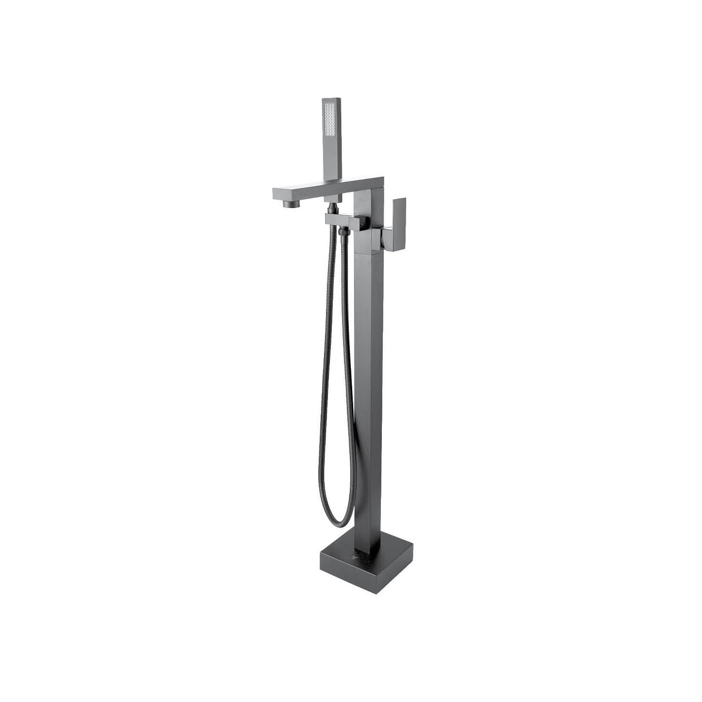 BU0117.BS Gun Metal Grey Free Standing Bath Mixer