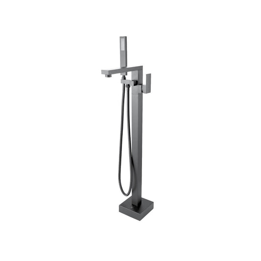 BU0117.BS Gun Metal Grey Free Standing Bath Mixer
