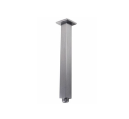 BU0117.SA Brushed Nickel Square Ceiling Mount Shower Arm