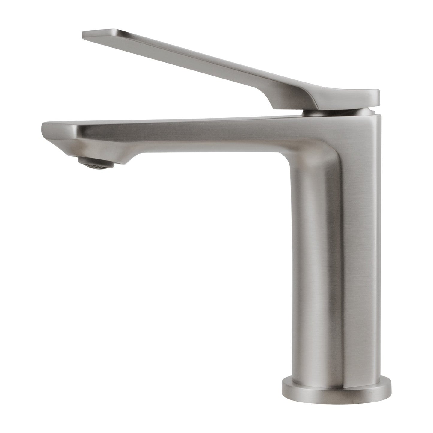 BU0128.BM RUSHY Brushed Nickel Nickel Counter-mounted Basin Mixer