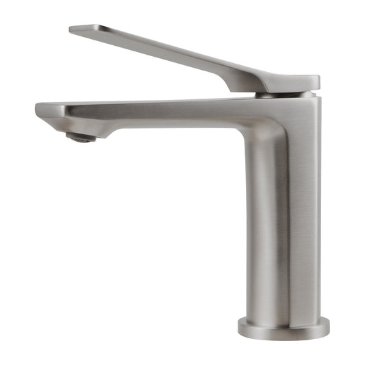 BU0128.BM RUSHY Brushed Nickel Nickel Counter-mounted Basin Mixer