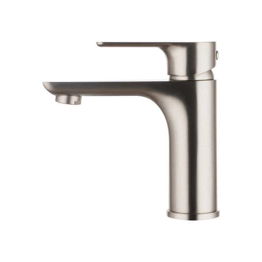 BU0131.BM VOG Brushed Nickel Nickel Round Above Counter Basin Mixer