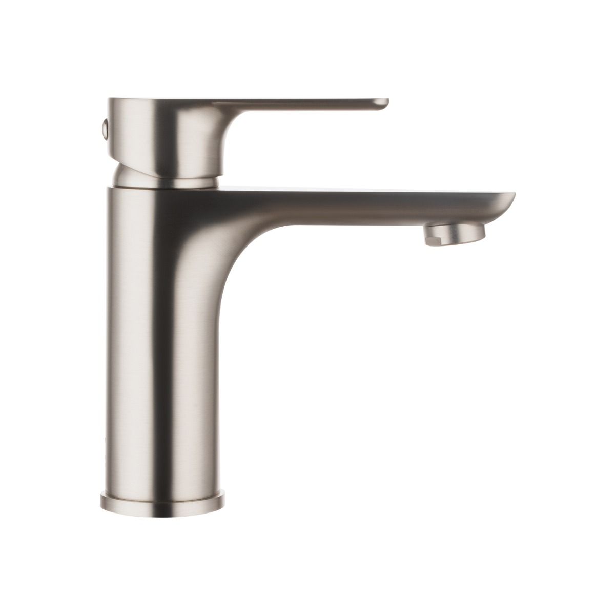 BU0131.BM VOG Brushed Nickel Nickel Round Above Counter Basin Mixer