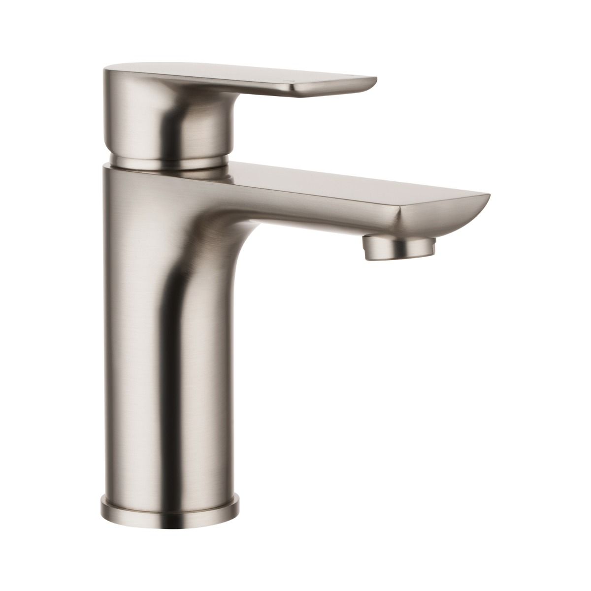 BU0131.BM VOG Brushed Nickel Nickel Round Above Counter Basin Mixer
