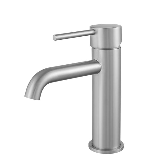 BU0150.BM LUCID PIN Brushed Nickel Nickel Round Basin Mixer