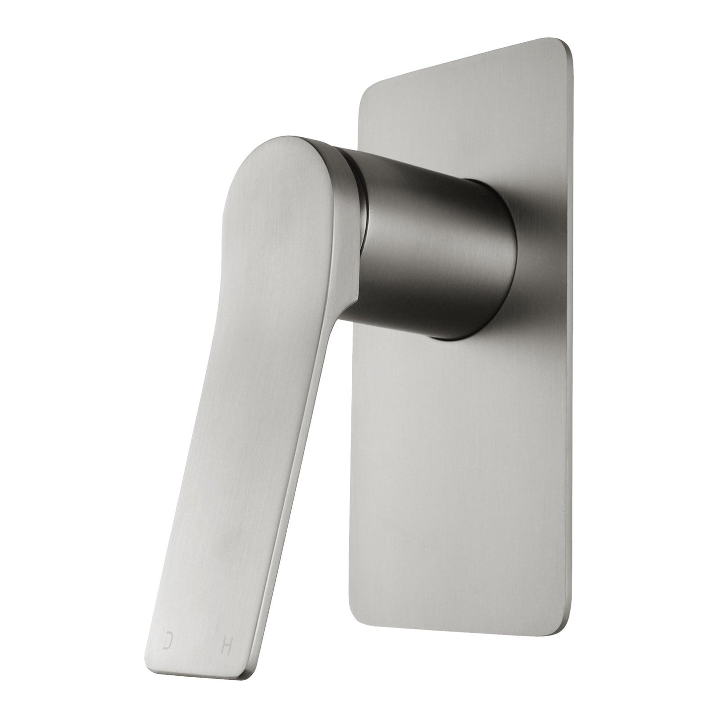 BU0156-2.ST RUSHY Brushed Nickel Nickel Square Wall Mounted Shower Mixer