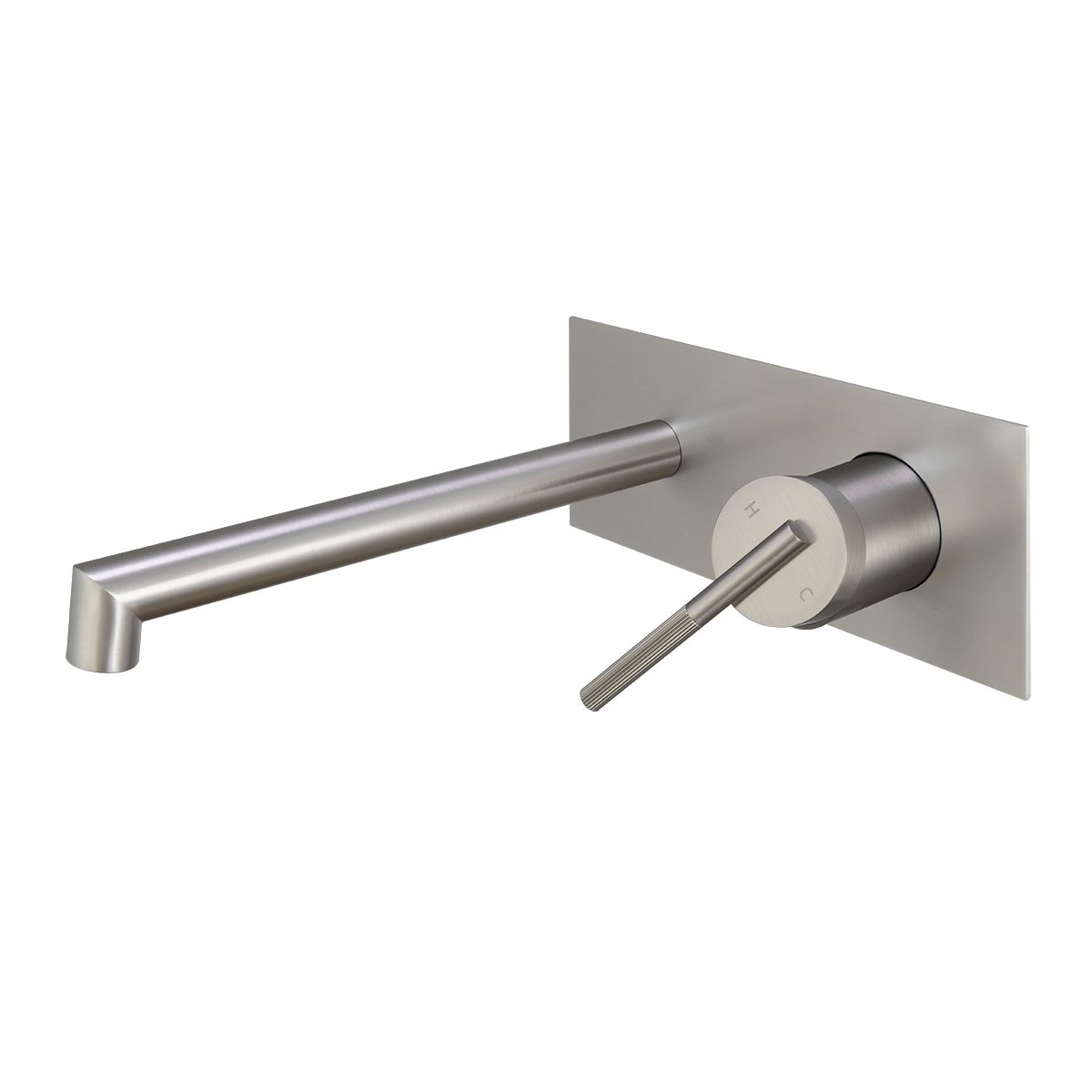 BU0243.BM CADDENCE Brushed Nickel Nickel Round Wall Mounted Wall Mixer