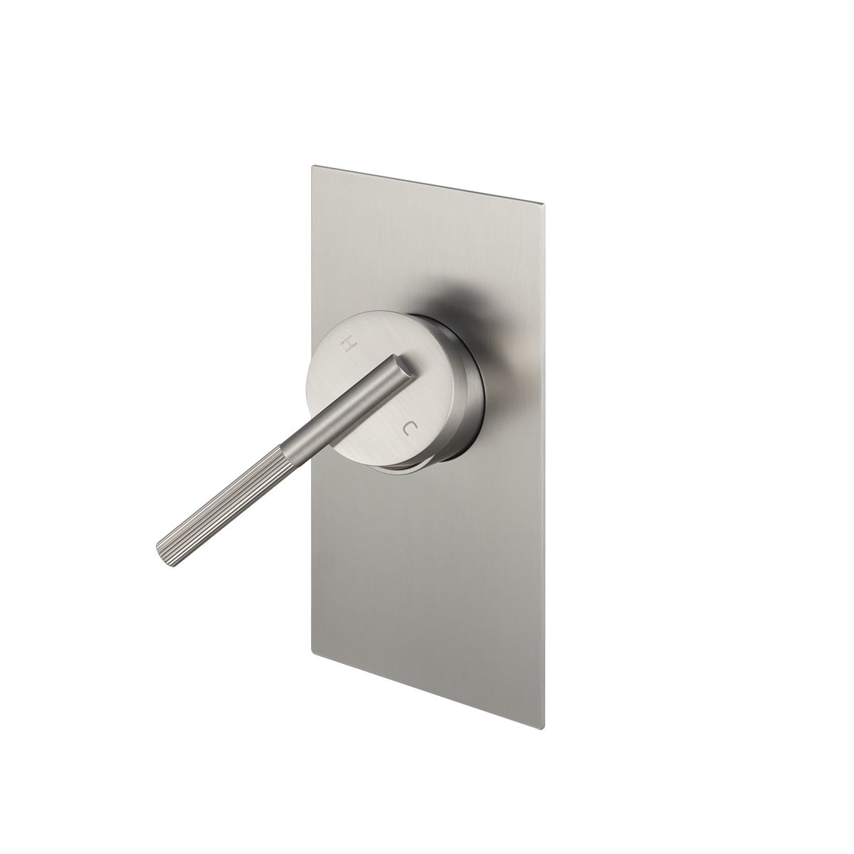 BU0245.ST CADDENCE Brushed Nickel Nickel Square Wall Mounted Wall Mixer