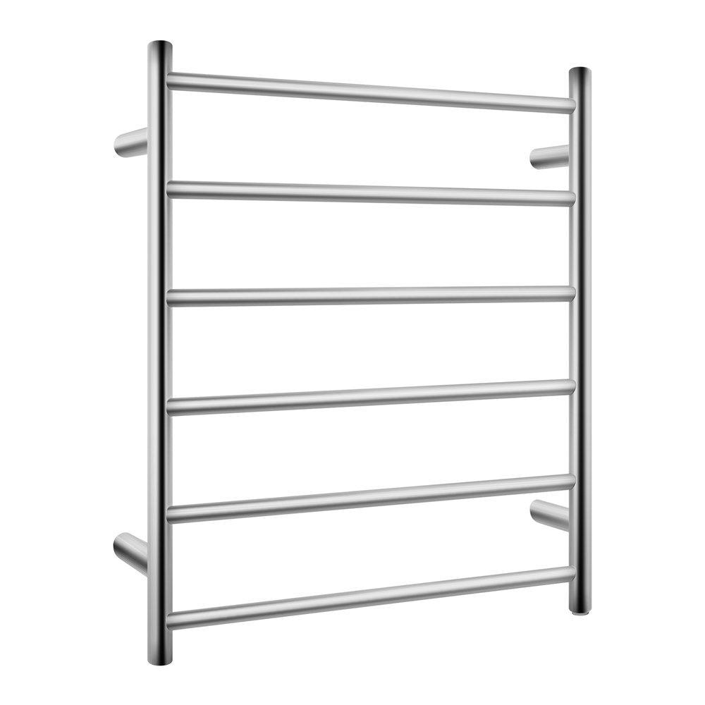 BU06.R.HTR Brushed Nickel Round Wall Mounted Towel Rack