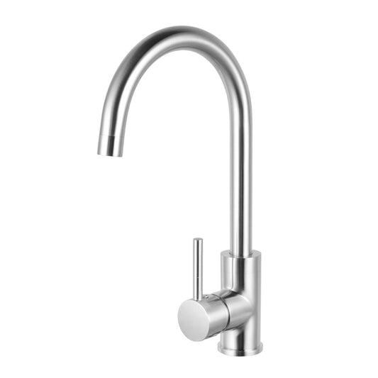 BU1026.KM Brushed Nickel Nickel Round Kitchen Mixer