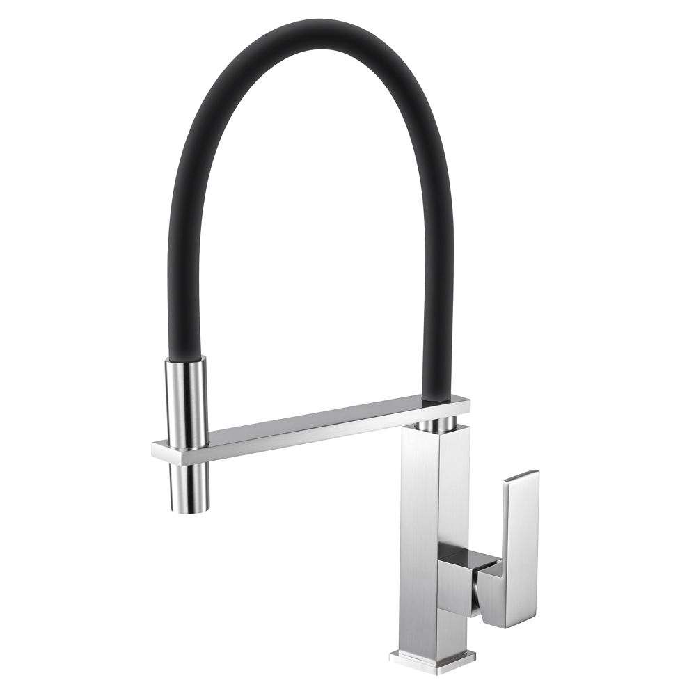 BU1032.KM Brushed Nickel Nickel Above Counter Kitchen Mixer