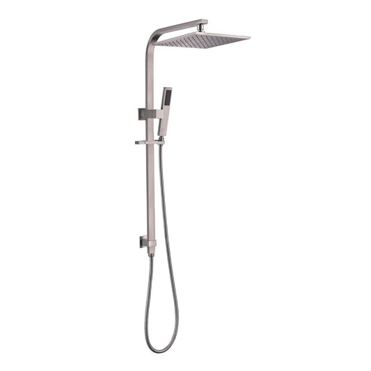 BU2130.SH-10 Brushed Nickel Nickel Square Shower Station