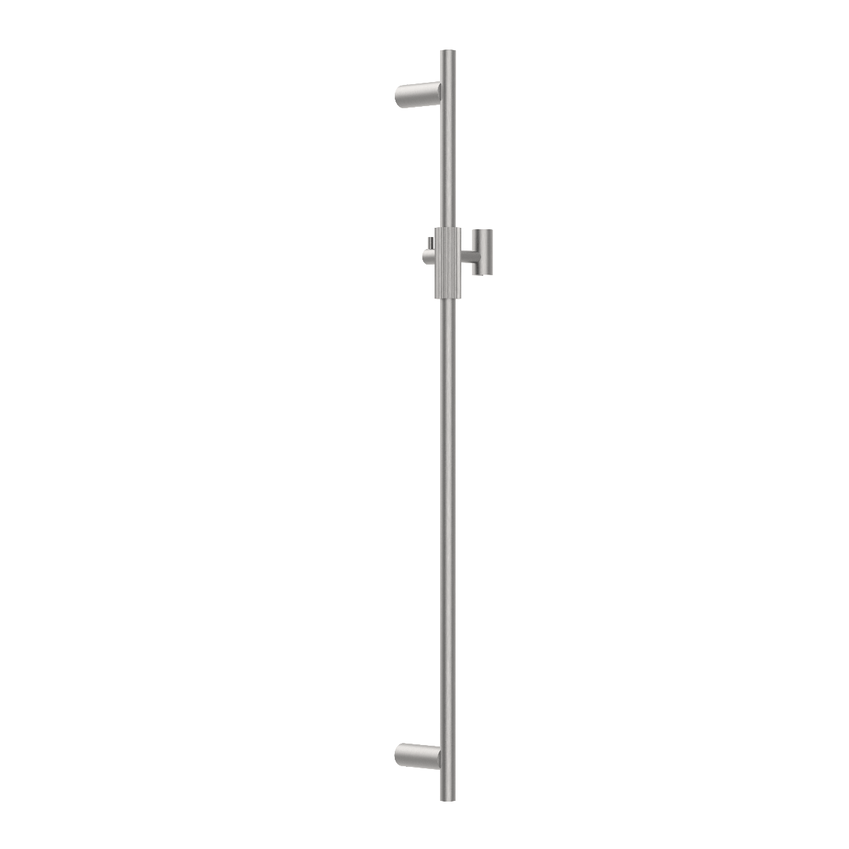 BU2151.SH.N CADDENCE Brushed Nickel Round Wall Mounted Shower Rail