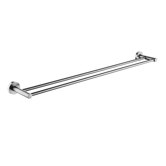 BU6602.TR Brushed Nickel Round Wall Mounted Towel Rail