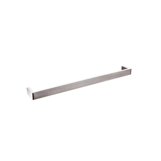 BU7001.TR IVANO Brushed Nickel Square Wall Mounted Towel Rail