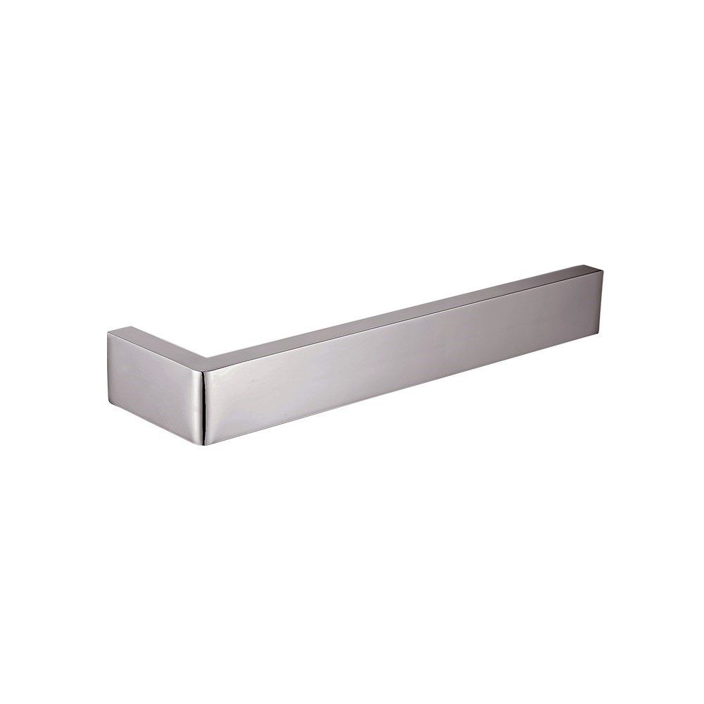 BU7003.TR IVANO Brushed Nickel Nickel Square Wall Mounted Towel Ring