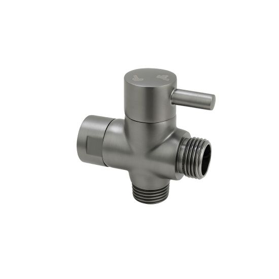 BUGM001.ST Brushed Gunmetal Diverter