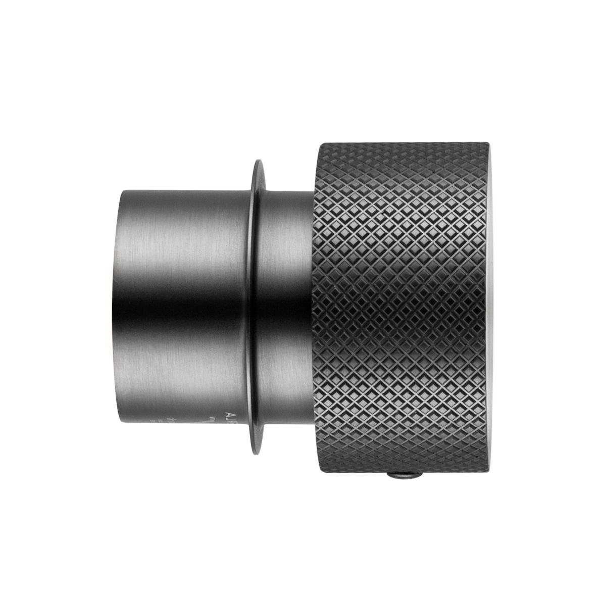 BUGM0169.HD Brushed Gunmetal Grey Round Wall Mounted Mixer Handle