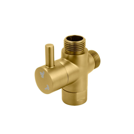 BUYG001.ST Brushed Yellow Gold Diverter