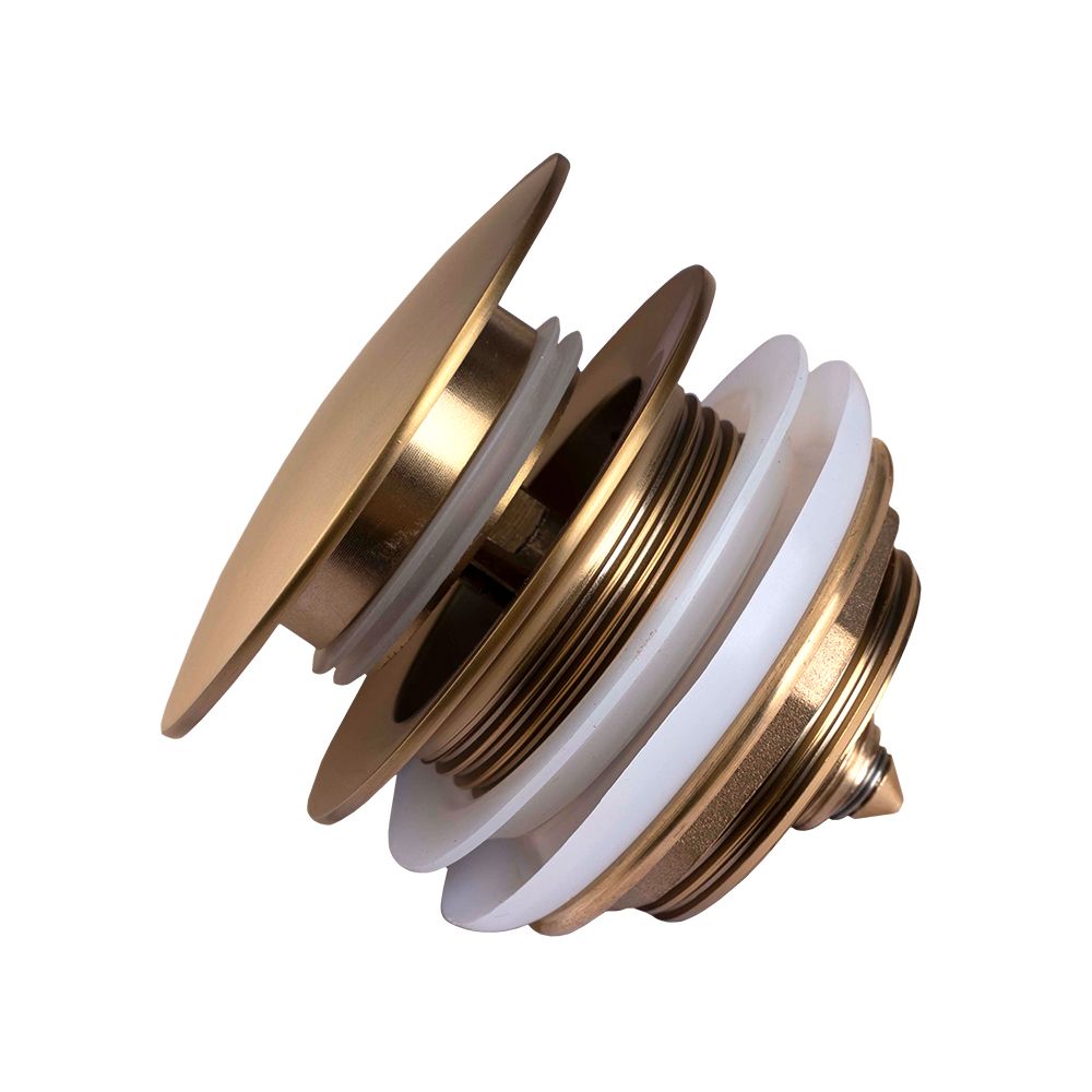BUYG002.TWN Brushed Gold Pop Up Waste