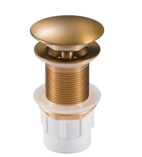 BUYG003.PUW Brushed Brass Pop Up Waste
