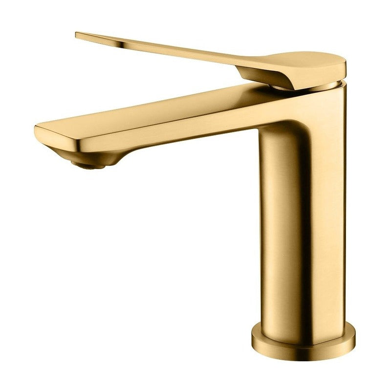 BUYG0128.BM RUSHY Brushed Gold Above Counter Basin Mixer