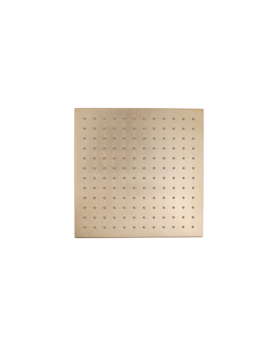 BUYG0135.SH Brushed Yellow Gold Square Shower Head
