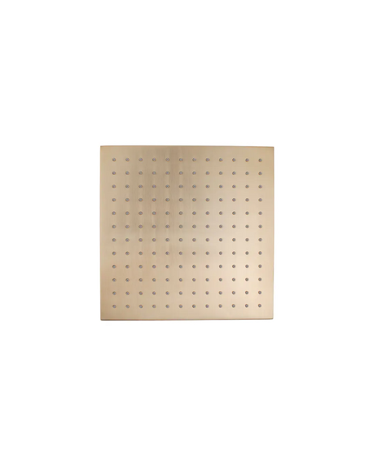 BUYG0135.SH Brushed Yellow Gold Square Shower Head