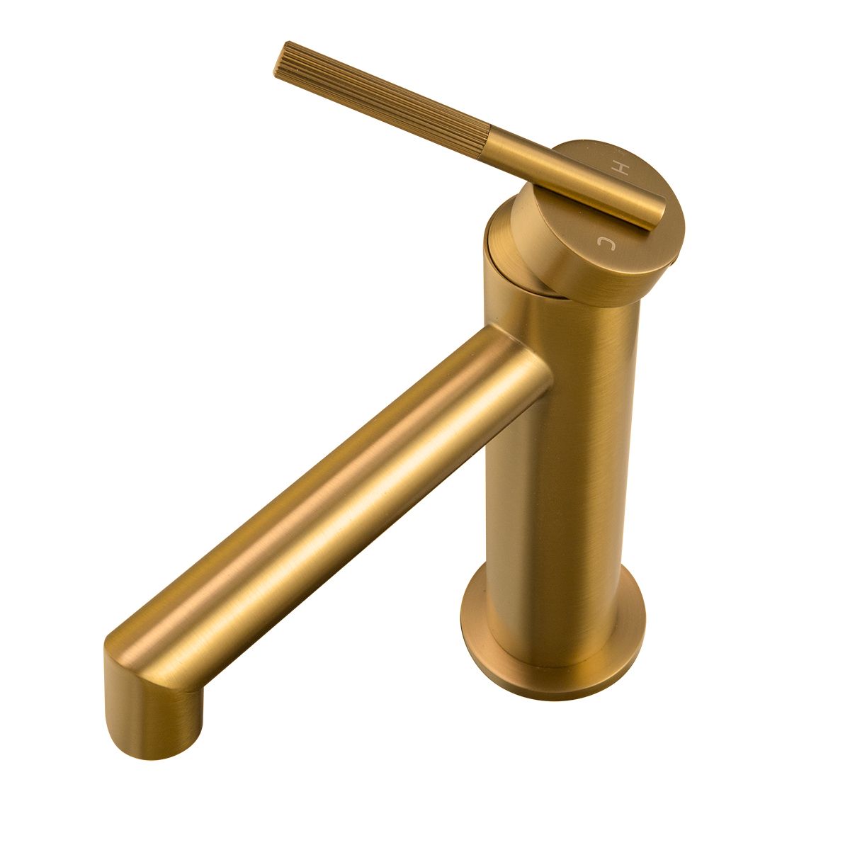 BUYG0240.BM CADDENCE Brushed Yellow Gold Above Counter Basin Mixer