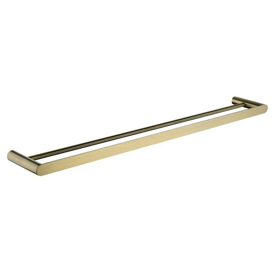 BUYG6502.8.TR Rushy Brushed Brass Wall Mounted Towel Rail
