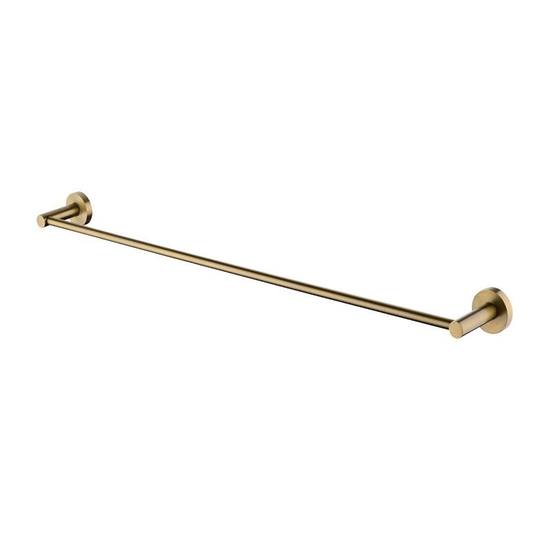 BUYG6601.TR LUCID PIN Brushed Brass Brass Wall Mounted Towel Rail