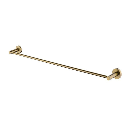BUYG6601.TR LUCID PIN Brushed Brass Brass Wall Mounted Towel Rail
