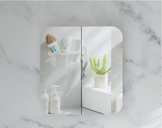C-7580RSMW CARYSIL Grand Matte White Rectangular Wall Mounted Shaving Cabinet