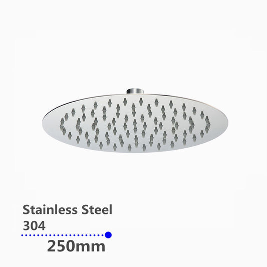 CH0007.SH Chrome, Polished Chrome Round Shower Head