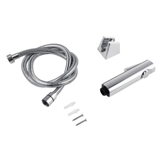 CH0025E.SH Chrome, Polished Chrome Round Bidet Spray