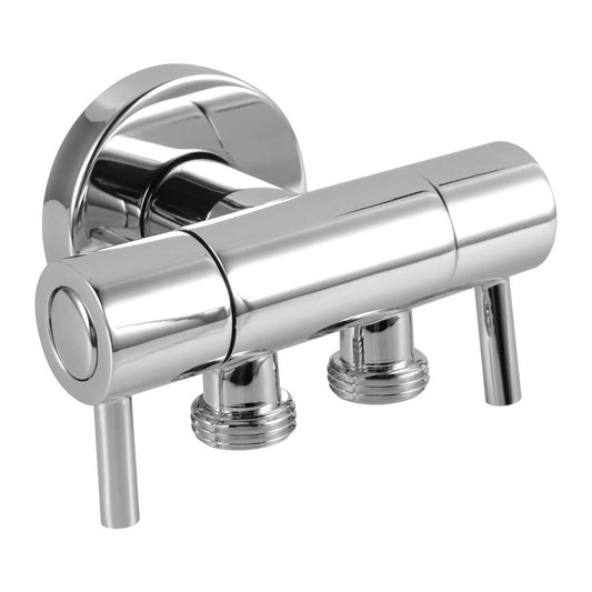 CH003.ST Chrome, Polished Chrome Diverter